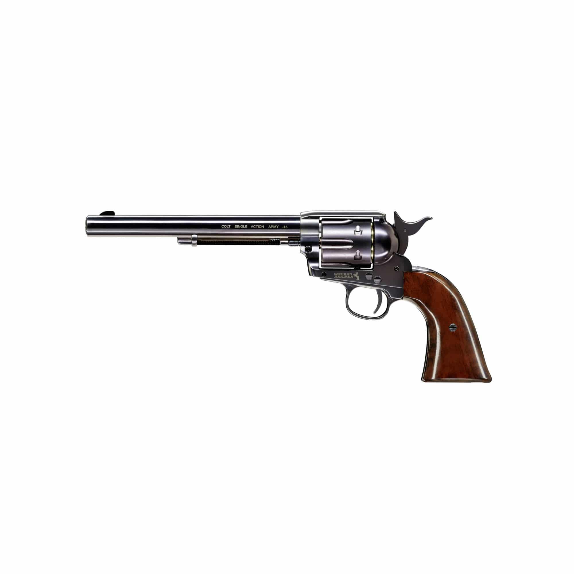 ... Umarex Colt SAA 45 7.5″ .177 Peacemaker Revolver Pistol – Blued