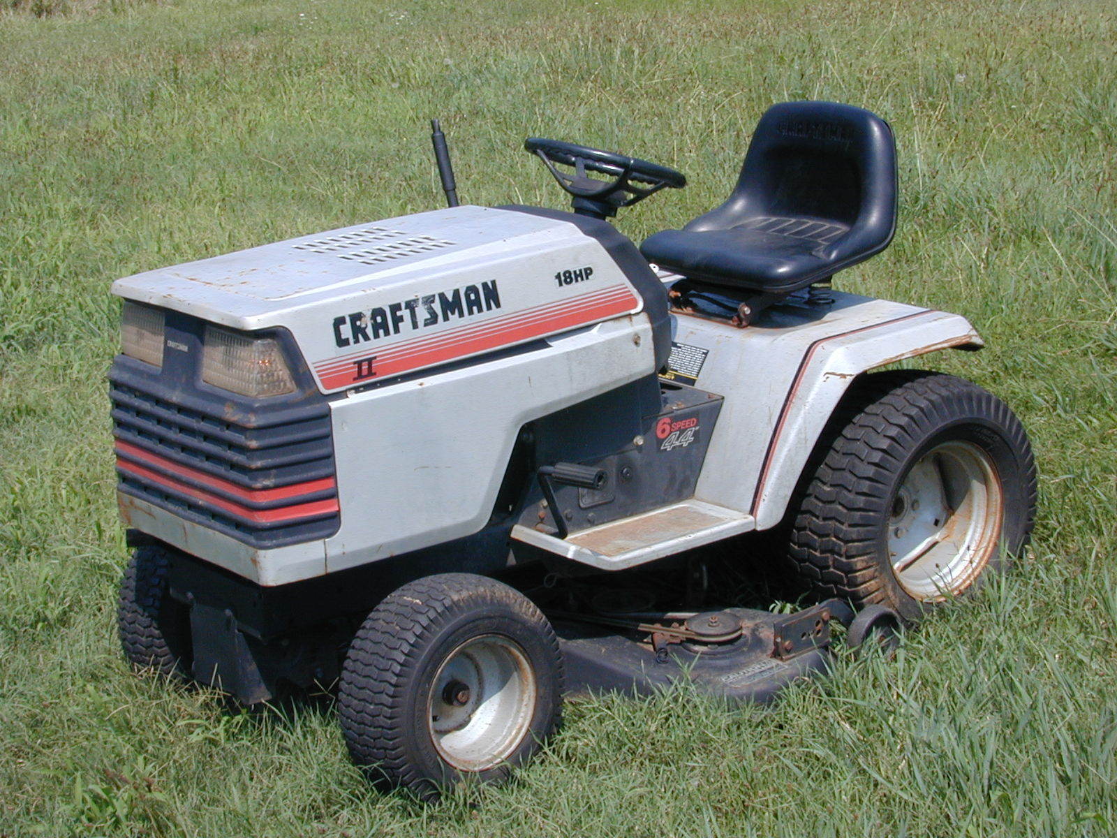 Craftsman Riding Tractor Model 502256110 Pictures to pin on Pinterest