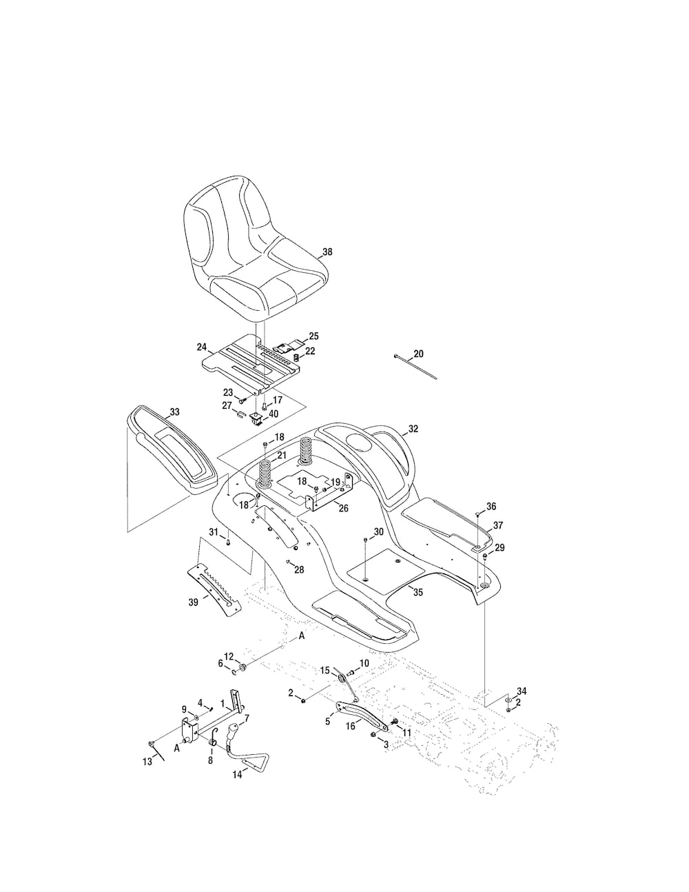 CRAFTSMAN TRACTOR Parts | Model 24728885 | Sears PartsDirect