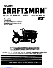 craftsman 917 258591 owner s manual 60 pages brand craftsman category ...