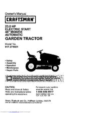 craftsman 917 275021 owner s manual 64 pages craftsman lawn mower user ...