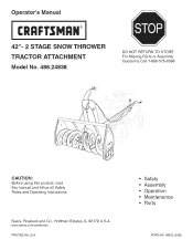 ... Blower Fit On A Model 917.27601 Lawn Mower? | Craftsman 24838 Support