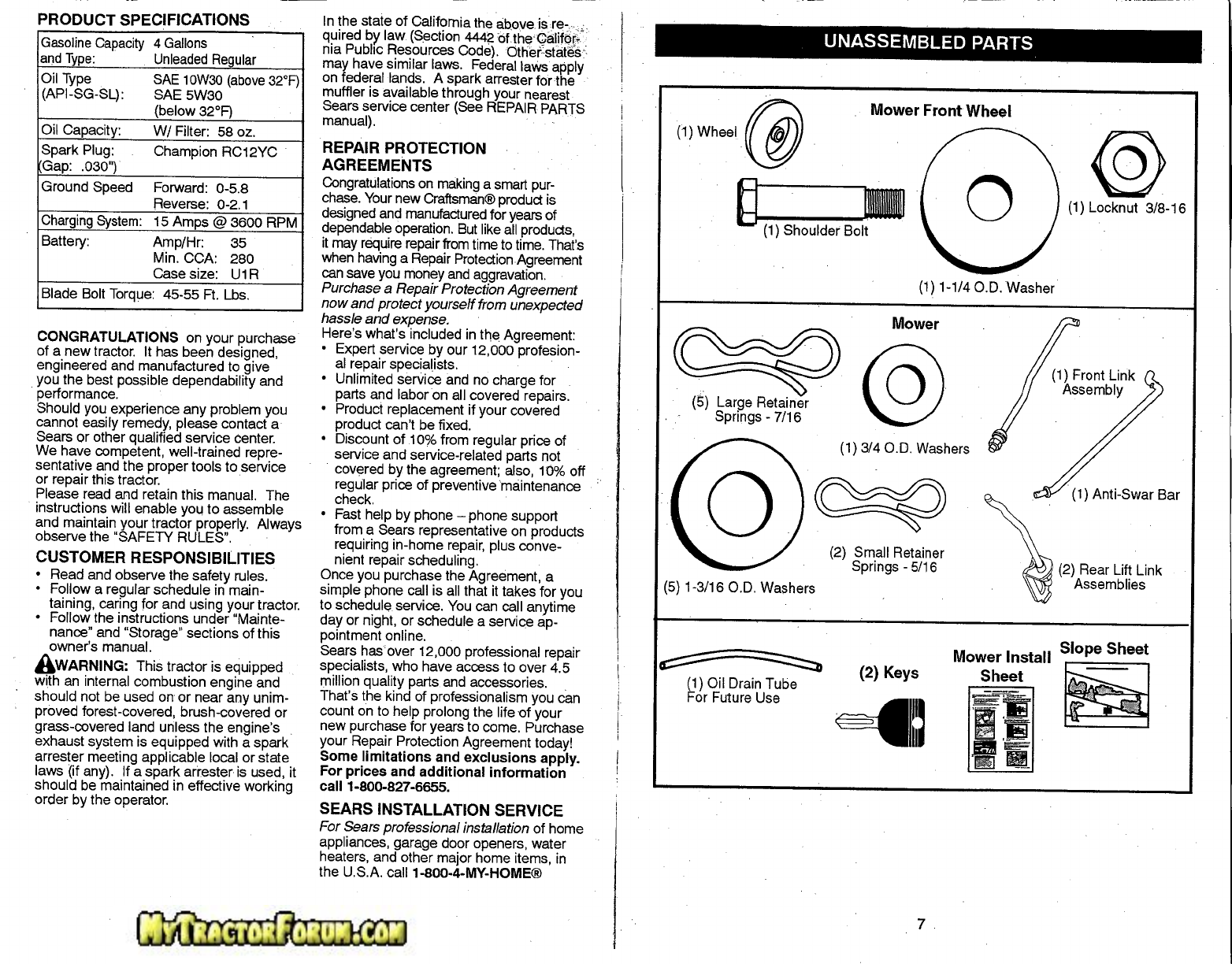 Page 4 of Craftsman Lawn Mower 917.28746 User Guide | ManualsOnline ...