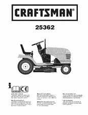 Craftsman Lawn Tractor Operators Manual 917 28910 0 results. You may ...