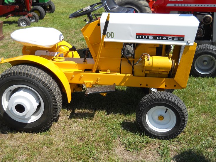 Cub Cadet 100 Tractor | Lawn Mowers & Very Small Tractors | Pinterest