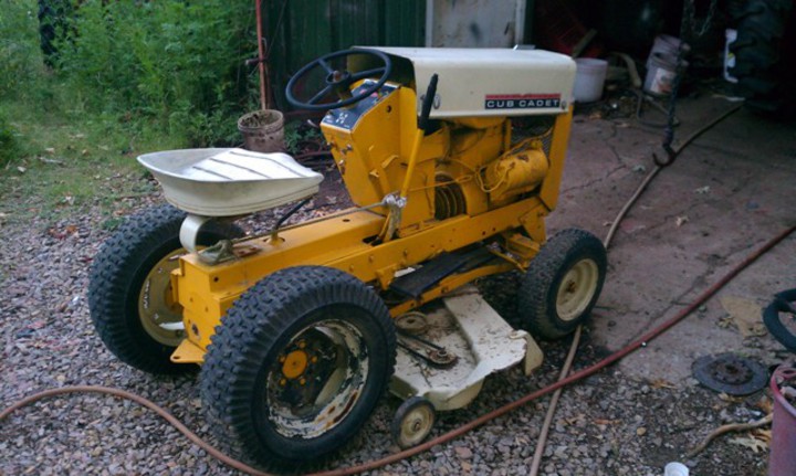 Cub Cadet 100 - New Owner with PTO... - Yesterday's Tractors