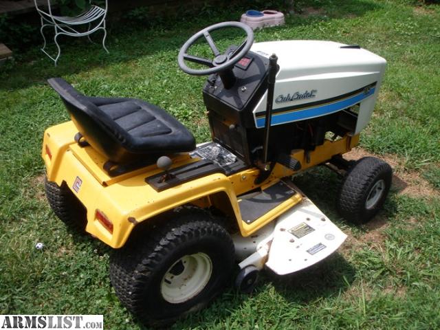 ARMSLIST - For Sale/Trade: 1985 Cub Cadet 1105 Lawn Tractor....