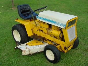 THIS IS A PICTURE OF MY CUB CADET 125 WHICH WAS REBUILT ABOUT 8 YEARS ...