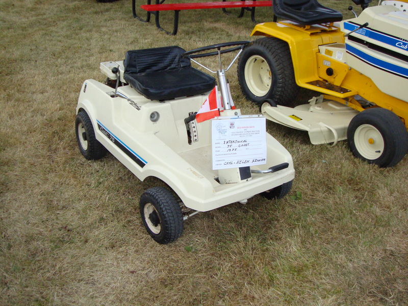 ... these to mow my own yard for many years. A Cub Cadet 55. A fun mower