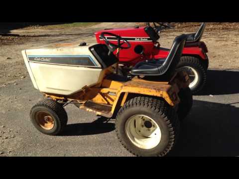 cub cadet 680 and 682 - YouTube