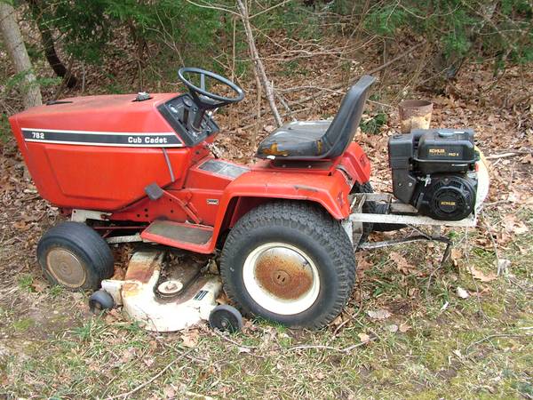 782 Cub Cadet Garden Tractor - $150 (Coventry, Ct) - Craigslist / Ebay ...