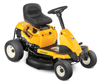 Garden tractors ideal for mowing large yards and landscaping gardens.