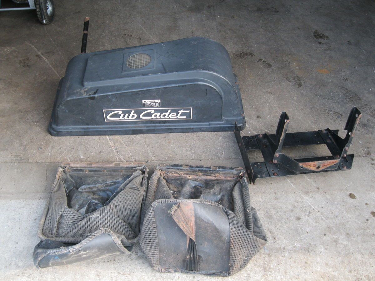 Cub Cadet 2000 Series 2130 2135 LT2138 Twin Bagger Material Collection ...