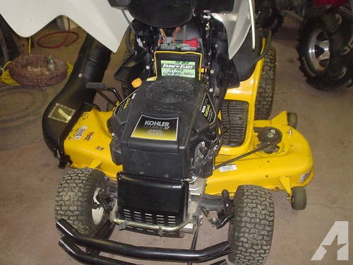 cub cadet slt 1554 with triple bagger for Sale in Stockton, Illinois ...