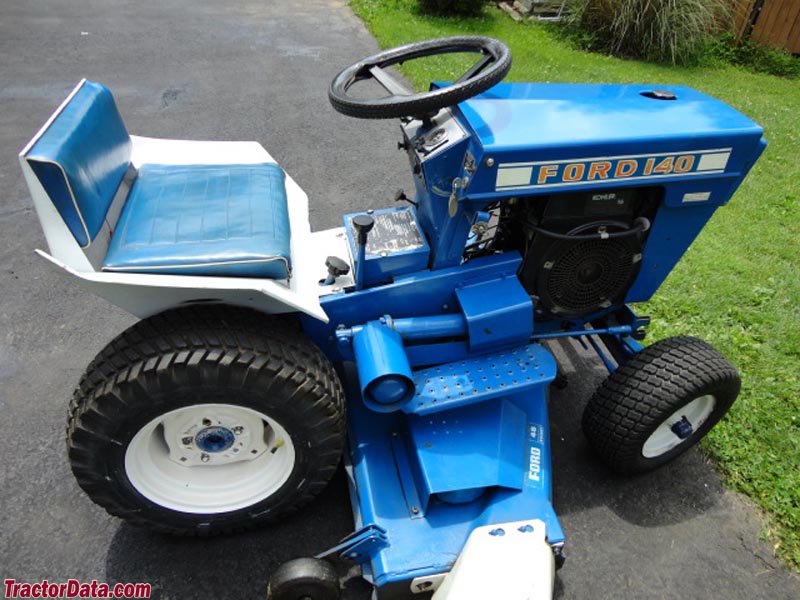 Ford 140 with replacement engine. (4 images) Photos courtesy of Herb ...