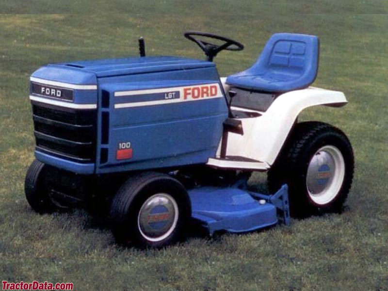 TractorData.com Ford LGT-100 tractor photos information