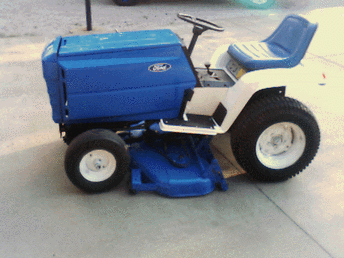 Antique Tractors - Ford LGT 100 (After) Picture