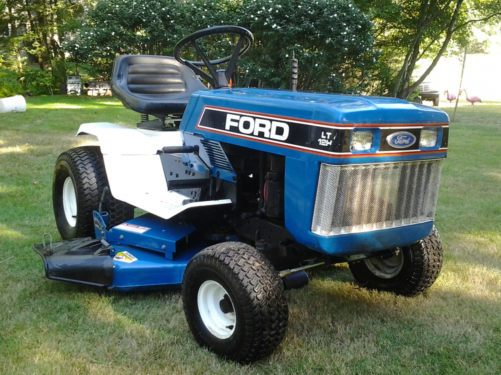 Tiny Tractor: Ford LGT 120 Garden Tractor