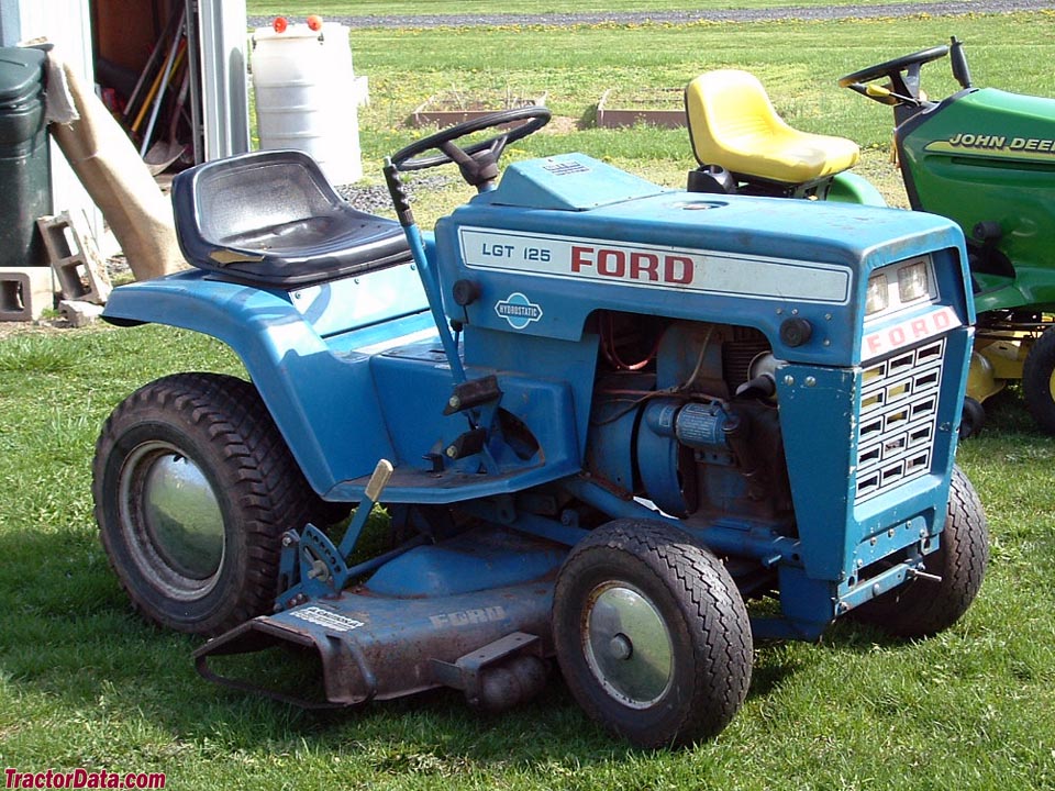 TractorData.com Ford LGT-125 tractor photos information