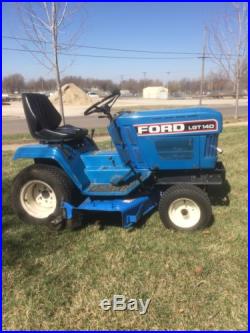 Ford LGT 14D Lawn and Garden Tractor Mower Diesel 48 in Cut Power ...