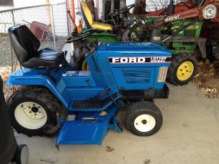 ... Ford LGT-14D diesel tractor. It looks as nice in person as it does in