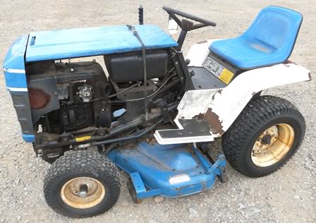 FORD LGT-125 Tractor Mowing Deck Mule Drive | eBay