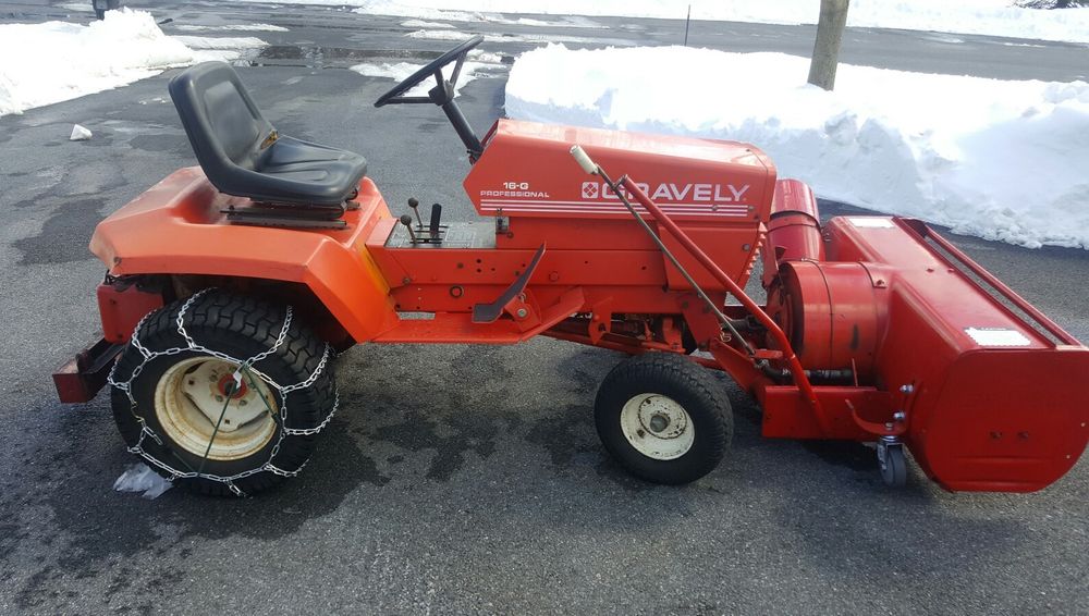 Gravely 16g tractor and attachments | eBay