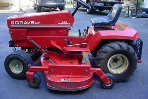 Gravely 24 G Professional Tractor 24g 72 034 Mower Deck Amp 24HP Onan ...