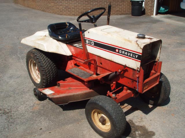 1973 Gravely 810 Before Preservation