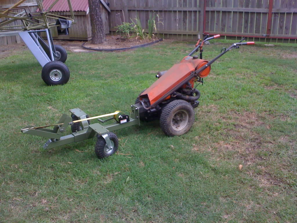 Homemade Aircraft Towing Attachment | Gravely Tractor Message Board