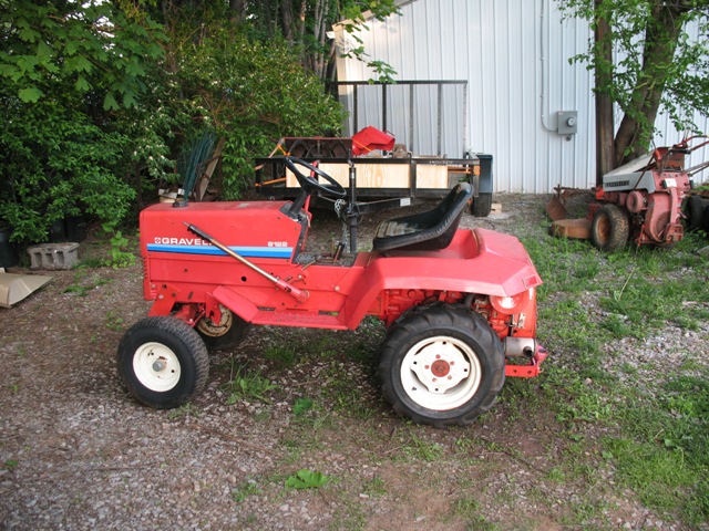 Could not pass up this one owner tractor. It has a single cylinder ...