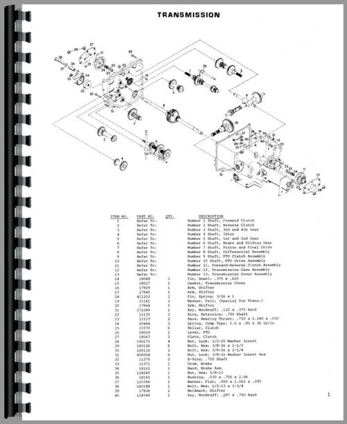 Gravely 8127 Lawn & Garden Tractor Parts Manual