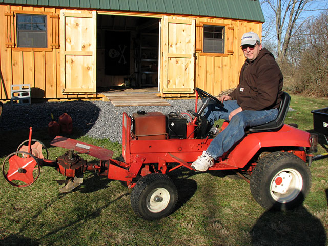 Gravely 8163-T with rotary plow