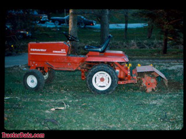 Gravely 8171 Commercial, left side. Photo courtesy of JH