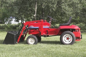 Gravely 8199-KT PRO garden tractor loader_6 Description: nice work on ...