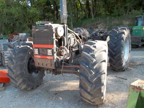 Salvaged Agco Allis 7600 tractor for used parts | EQ-18584 | All ...