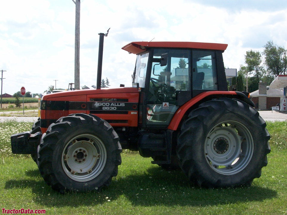 AGCO Allis 8630. (3 images) Photos courtesy of Town and Country Sales