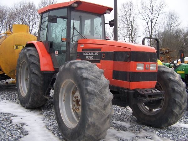 256: Agco Allis 8630 4x4 Farm Tractor w/ Cab!! : Lot 256