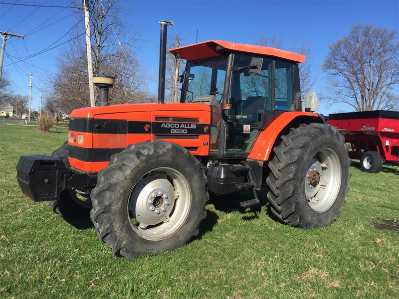 AGCO ALLIS 8630, MFWD, 3 Remotes, Front Weights, 3385 hrs ONLY 300 ...