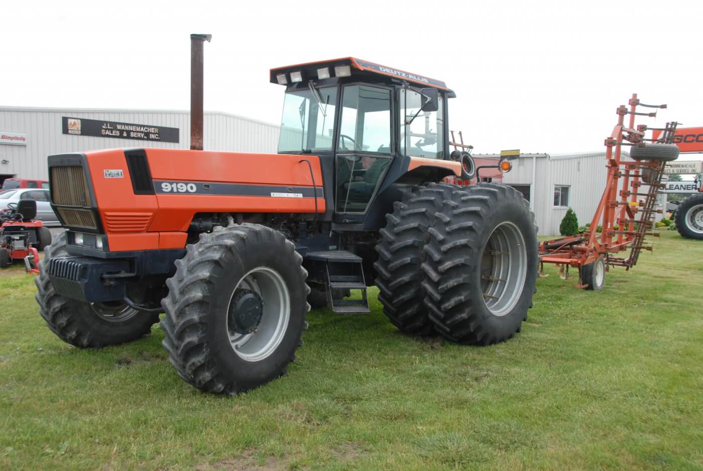 ... seen here on AGCO Dealer J.L. Wannamacher’s lot in Ottoville, Ohio