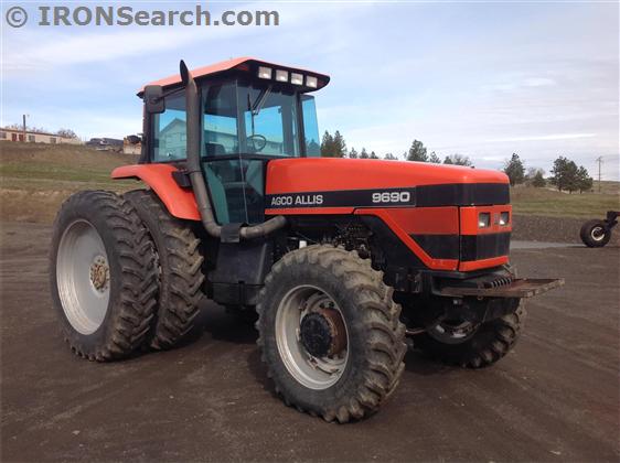 Eng Hours: 8500 PTO Horsepower: 190 Used Agco Allis 9690 tractor large ...