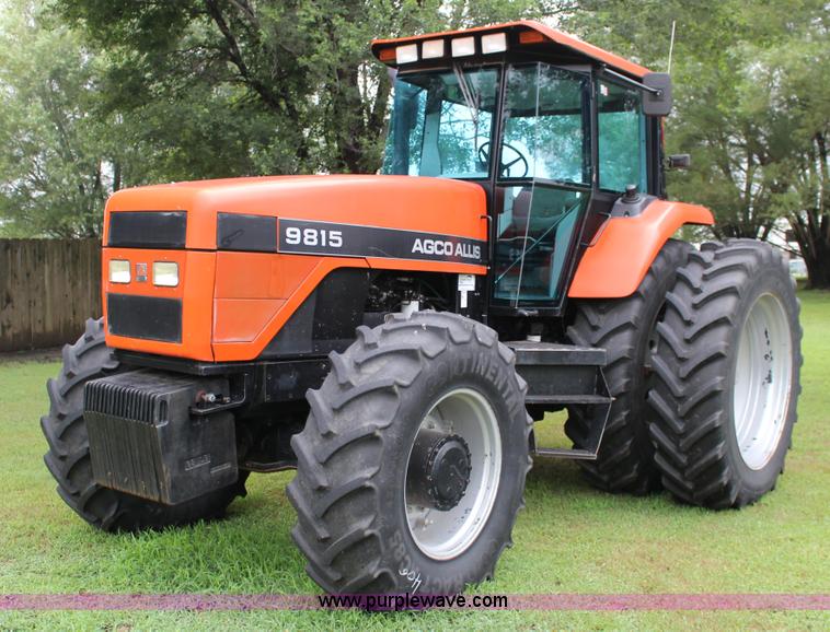 AGCO Allis 9815 MFWD tractor Item F7959