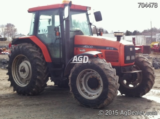 Farmzilla | Classifieds | Tractors | 2003 Agco RT115 Tractor Quicke...