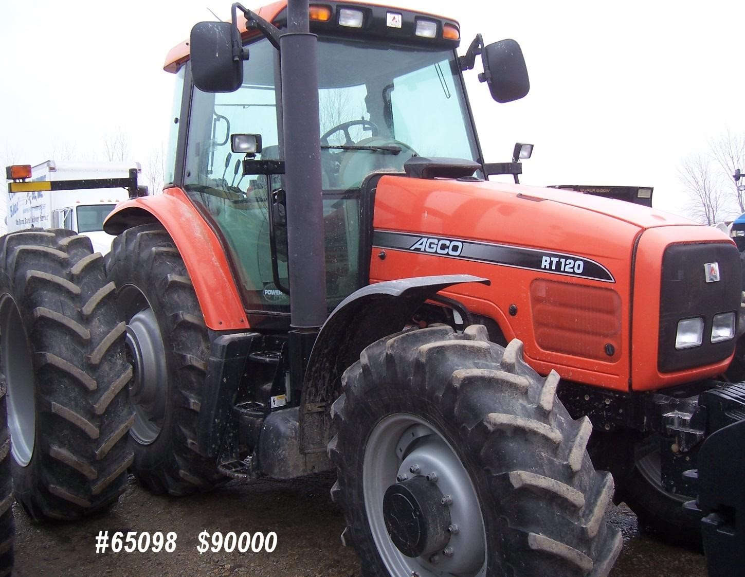 2005 AGCO RT120 100-174 HP Tractor | 1400 hrs. $80,000.00