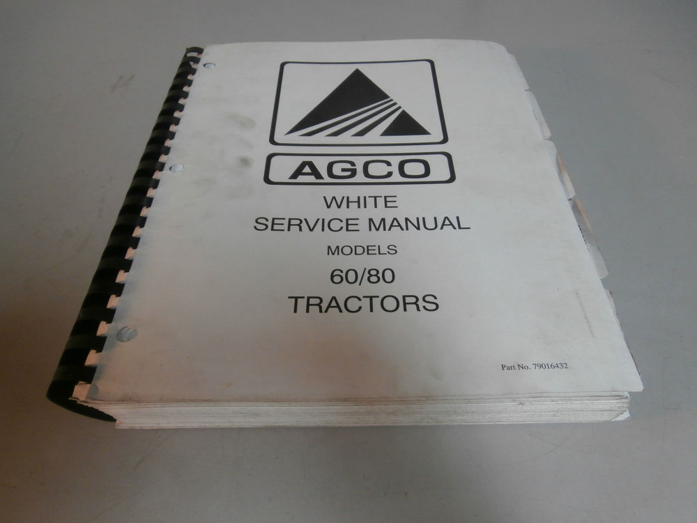 Agco White 60 80 Tractor Repair Shop Service Manual | eBay
