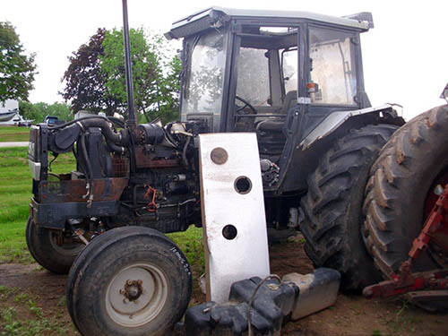 Salvaged Agco White 6085 tractor for used parts | EQ-22333 | All ...