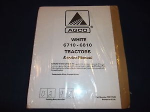 AGCO-ALLIS-WHITE-6710-6810-TRACTOR-SERVICE-SHOP-REPAIR-MANUAL-BOOK