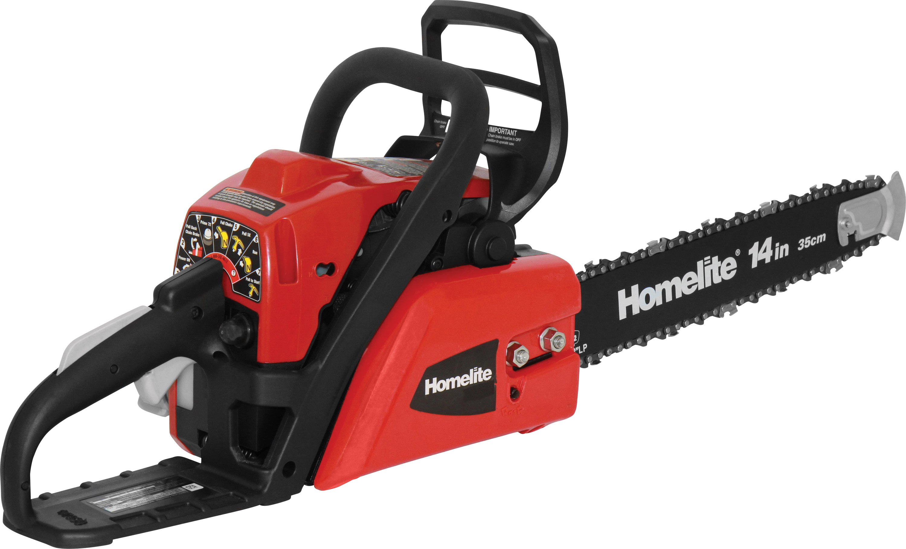 Homelite 14 in. 42 cc gasoline chainsaw (video review)