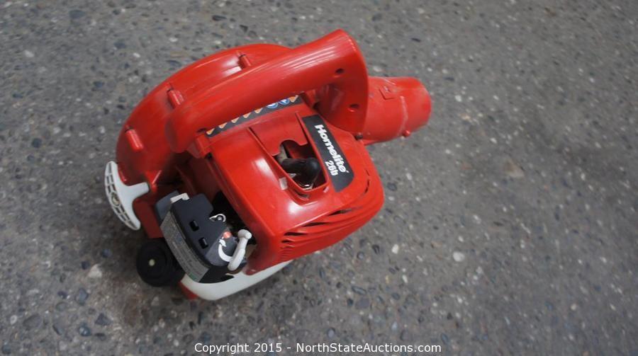 ... Fall For Our November Deals Auction ITEM: Homelite 2 Cycle Gas Blower