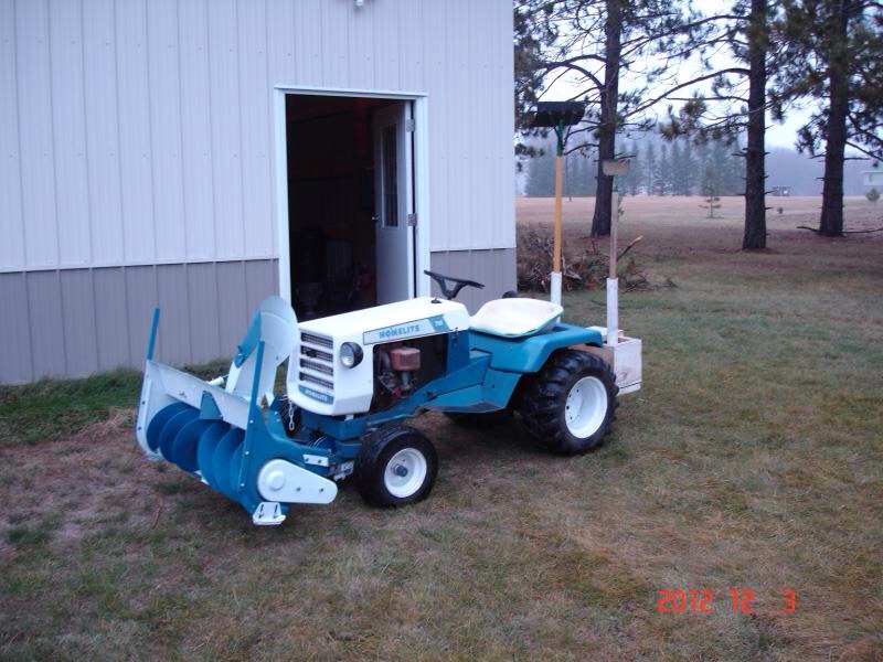 Homelite T 15 Garden Tractor - Allis Chalmers, Simplicity Tractor ...